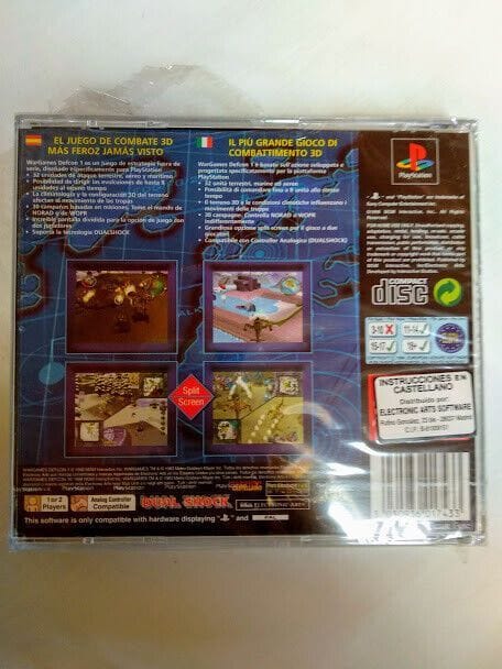 WARGAMES Playstation 1 Nuevo y precinto un poco estropeado Pal - Imagen 3