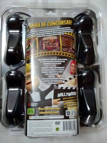 Buzz¡ Hollywood +4 pulsadores PS2 PAL Nuevo y precintado (122) - Imagen 3