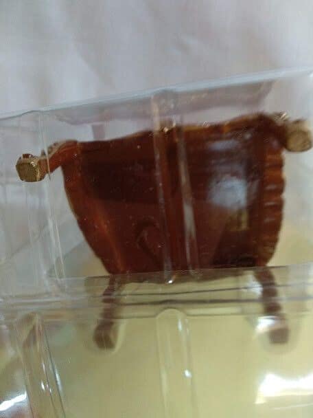 Casas de muñecas Sillon dorado con tapiceria color lila Nuevo y precintado (96) - Imagen 5