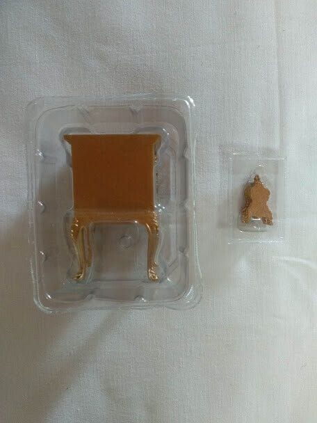 Casas de muñecas mesilla dorada con reloj Nuevo y precintado (96) - Imagen 3