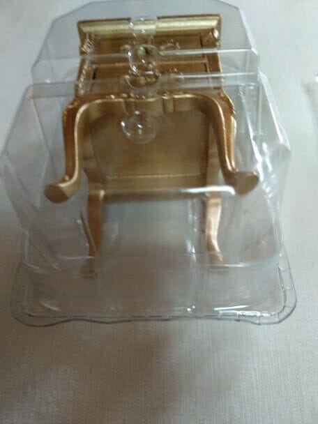 Casas de muñecas mesilla dorada con reloj Nuevo y precintado (96) - Imagen 4