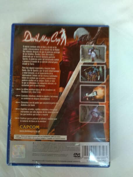 DEVIL MAY CRY  para PS2  NUEVO PRECINTO UN POCO ROTO PAL PLATINUM - Imagen 3