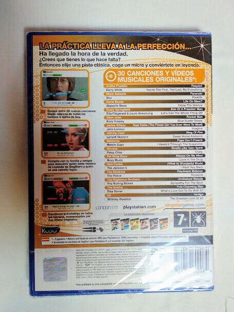 SingStar Legends para playstation 2 Nuevo y precintado Pal - Imagen 3