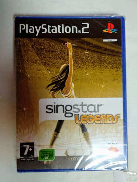 SingStar Legends para playstation 2 Nuevo y precintado Pal