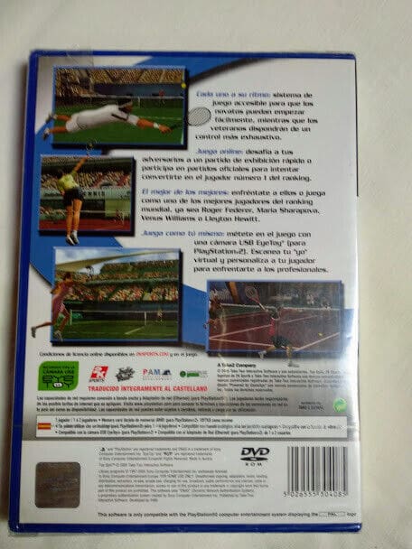Top Spin para playstation 2 Nuevo y precintado Pal - Imagen 3