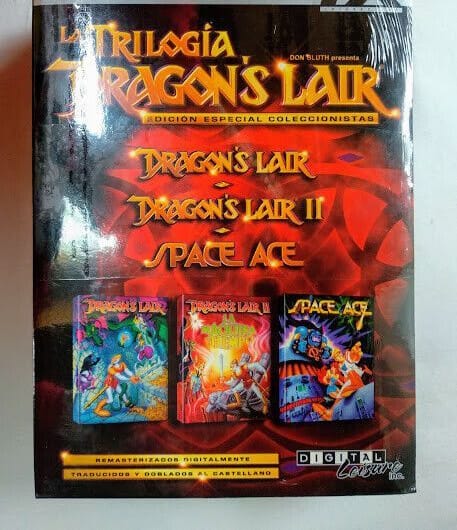 La Trilogia Dragons Lair edicion especial coleccionista PC Nuevo y precintado
