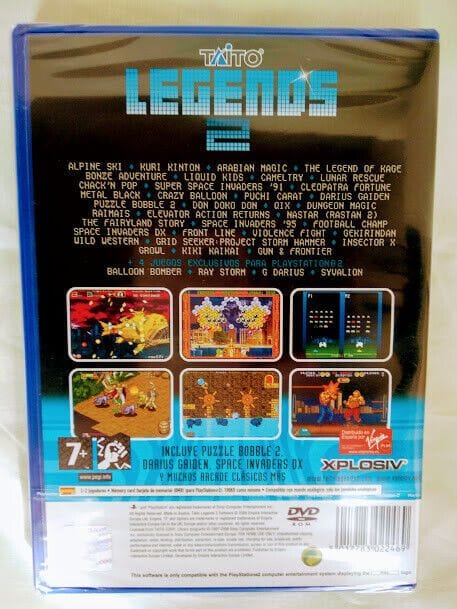Taito Legends 2 para playstation 2 Nuevo y precintado Pal - Imagen 3