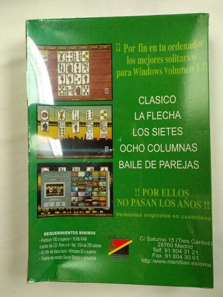 Solitarios volumen 1 para PC Nuevo y precintado Pal - Imagen 3