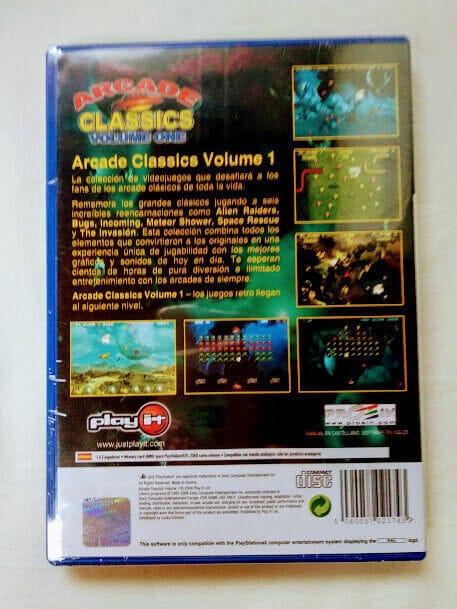 Arcade Classics Volumen 1 para playstation 2 Nuevo y precintado Pal - Imagen 3