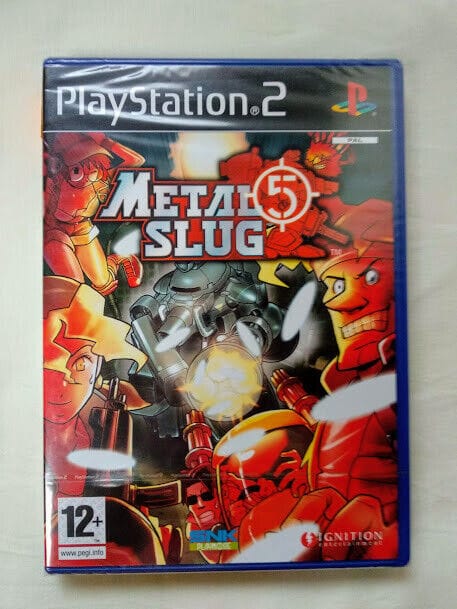 Metal Slug 5 para playstation 2 Nuevo y precintado Pal