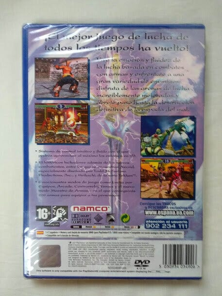 Soulcalibur II para playstation 2 Nuevo y precintado Pal - Imagen 3