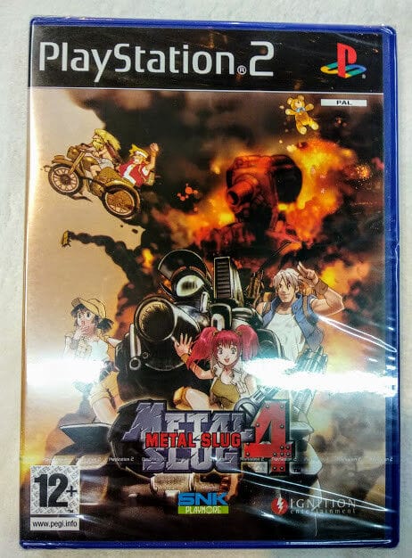 Metal Slug 4  para playstation 2 Nuevo y precintado Pal