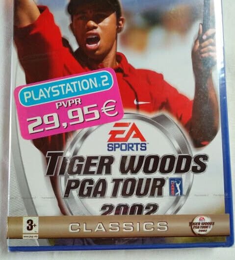 Tiger Woods PGA TOUR 2002 para playstation 2 Nuevo y precintado Pal