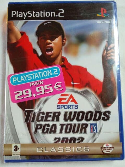 Tiger Woods PGA TOUR 2002 para playstation 2 Nuevo y precintado Pal