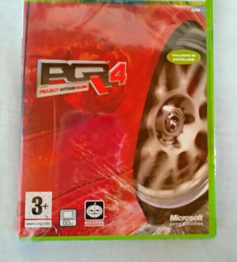PGR 4 para XBOX 360 Nuevo y precintado Pal