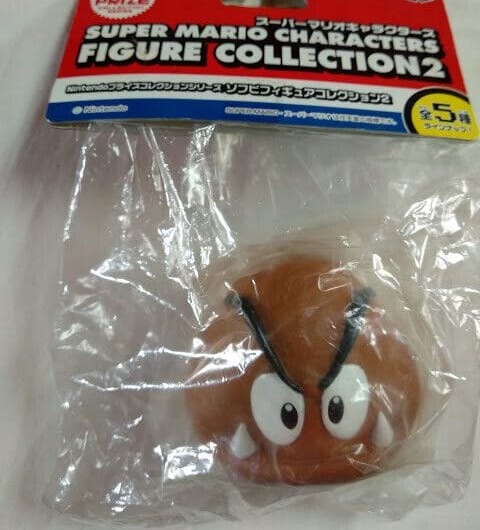 Super Mario Land 3D Figura colección GOOMBA juego oficial Nuevo y precintado