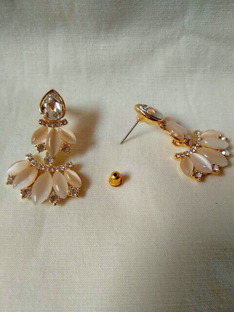 Pendientes mujer bisutería en cascada piedras cierre presión Nuevos - Imagen 3