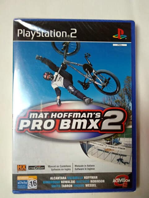 Mat Hoffman's Pro MBX 2 para playstation 2 Nuevo y precintado Pal