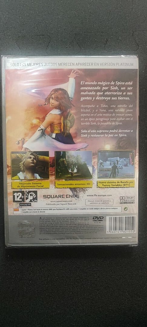 Final Fantasy X para playstation 2 nuevo y precintado (46,66,79) - Imagen 3
