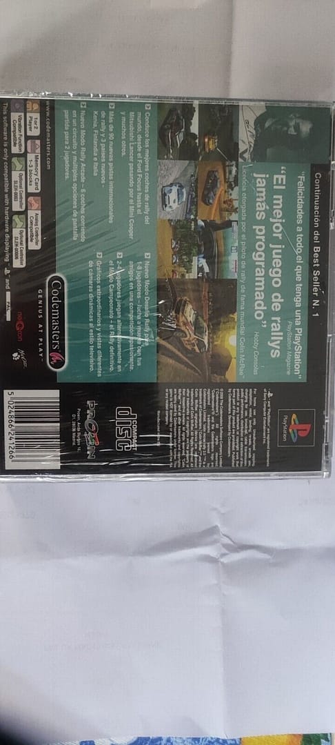 Colin Mcrae Rally 2.0 Playstation 1 Nuevo y precintado Pal(87)ver fotos.. - Imagen 10
