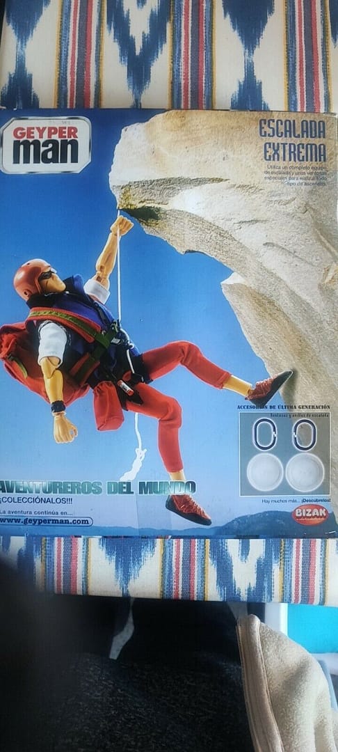 Geyperman Aventureros Del Mundo Escalada Extrema Colección NUEVO - Imagen 3