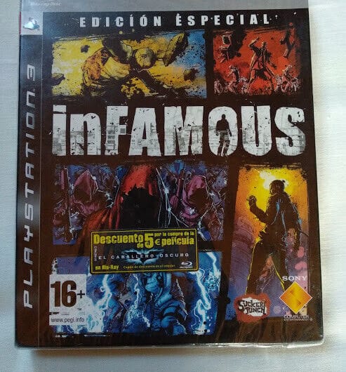 INFAMOUS edición especial  juego para PS3  Nuevo y precintado Pal(29)