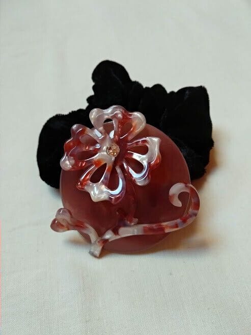 Coletero mujer resina y terciopelo Nuevo