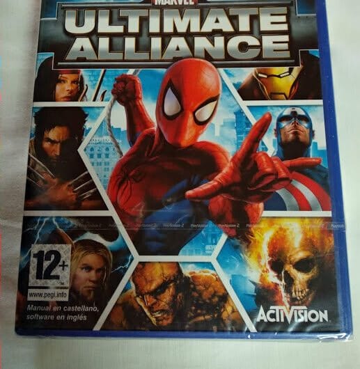 Marvel Ultimate Alliance para playstation 2 Nuevo y precintado Pal
