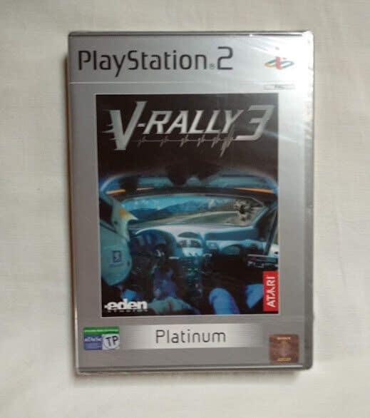 V-RALLY 3 para playstation 2 Nuevo Platinum Pal