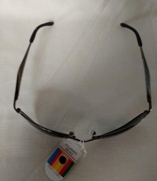 Gafas polarizadas caballero 11 negras o marrones metálicas Revex (125) - Imagen 6