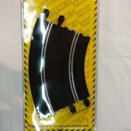Curva Standard Scalextric pack dos unidades TecniToys nuevas y precintadas