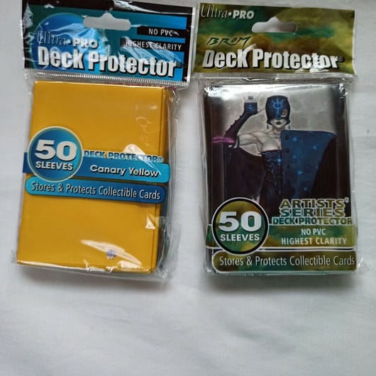 Lote de 2 paquetes 50 fundas cada uno Ultra-Pro Deck Protector(156+)