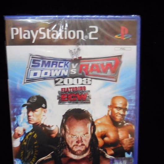 SmackDown vs. Raw 2008 para playstation 2 Pal Nuevo y precintado