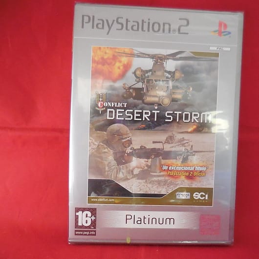 Conflict Desert Storm para playstation 2 Pal Nuevo y Precintado