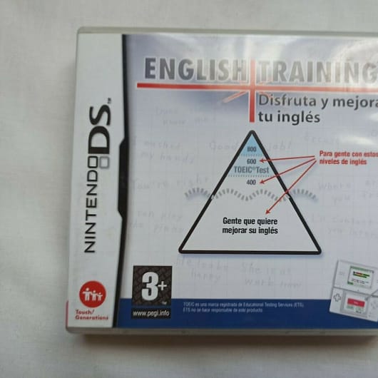 ENGLISH TRAINING  para Nintendo DS COMO NUEVO (156)