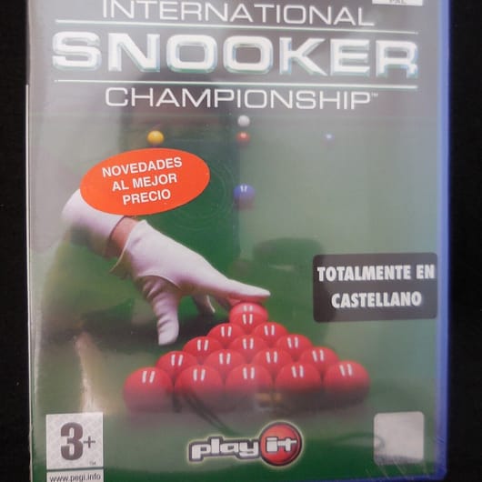 International Snooker Championship para playstation 2 nuevo y precintado Pal