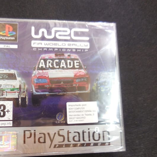 WRC Arcade para play 1 nuevo y precintado