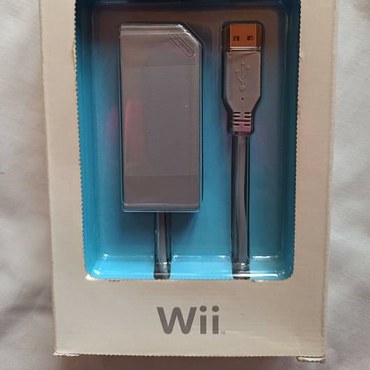 Adaptador LAN PARA NINTENDO Wii ORIGINAL NUEVO  (151)