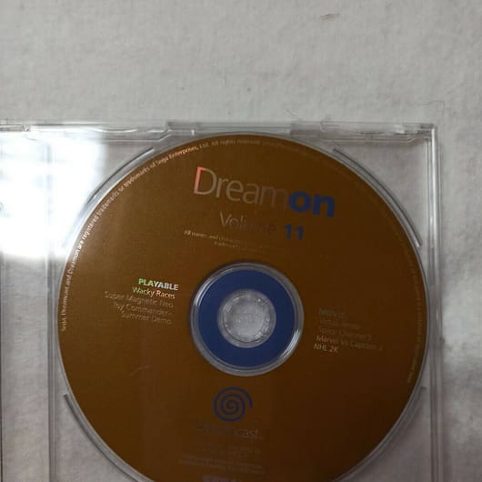 Dreamon volumen 11 CD Demo para  Dreamcast Pal Esp Nuevo(151)