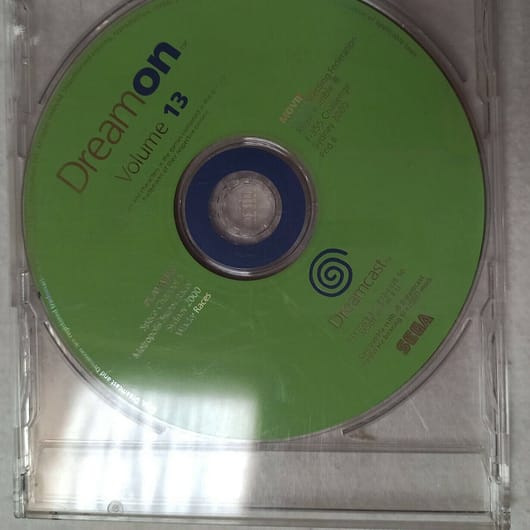 Dreamon volumen 13 CD Demo para  Dreamcast Pal Esp Nuevo(151)