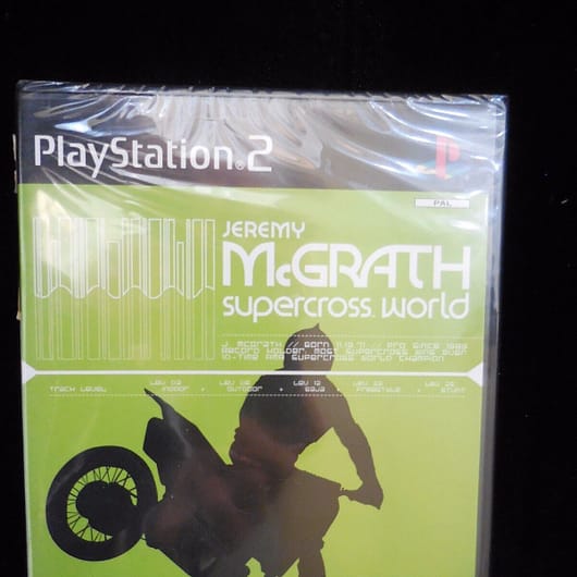 Jeremy McGrath Supercross Word para playstation 2 nuevo y precintado