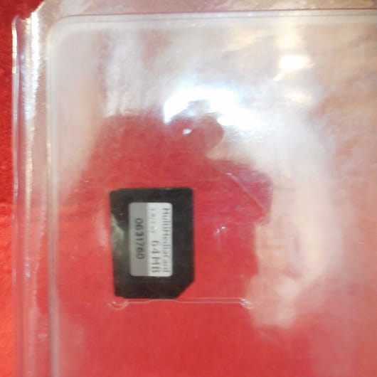 Multimediacard 64 MB nueva y precintada.