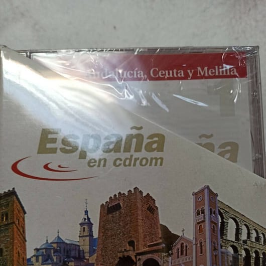 ESPAÑA EN CDROM juego para PC Nuevo y precintado(151)