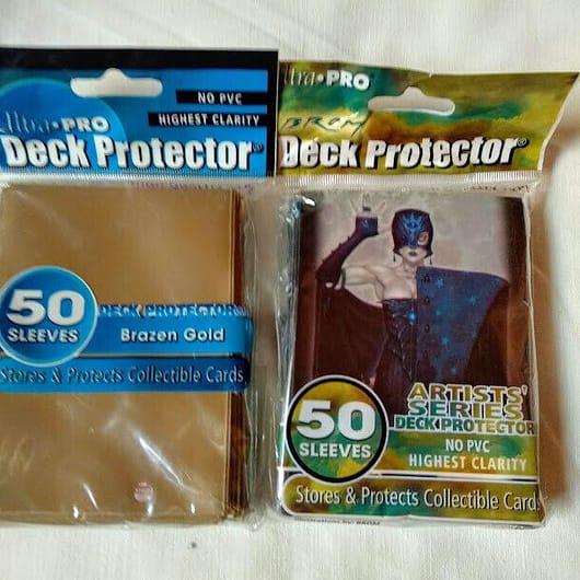 Lote de 2 paquetes 50 fundas cada uno Ultra-Pro Deck Protector(156+)