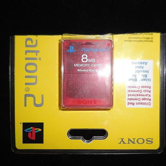 Memory card 8 mb original de Sony para playstation2