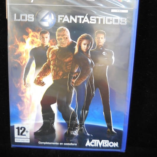 Los 4 Fantasticos para playstation 2 Nuevo y precintado