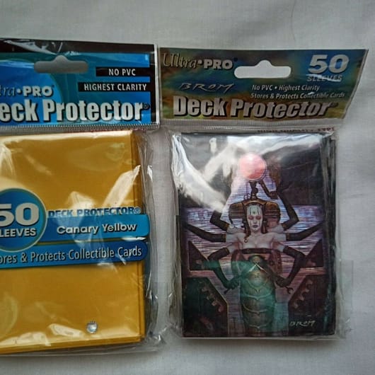 Lote de 2 paquetes 50 fundas cada uno Ultra-Pro Deck Protector(156+)