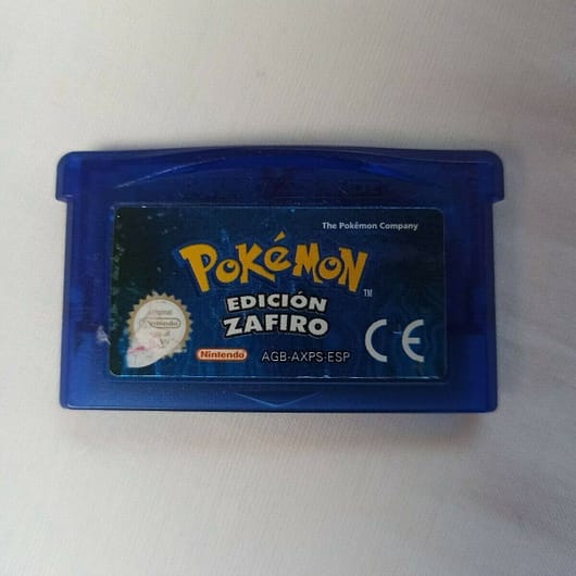 POKEMON EDICION ZAFIRO BUEN ESTADO GB ADVANCE Pal ORIGINAL(156)