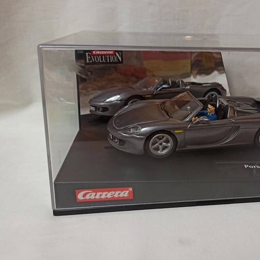 PORSCHE CARRERA GT Nuevo 1/32 modelo 25722 Slot Car dark silver NUEVO (147)