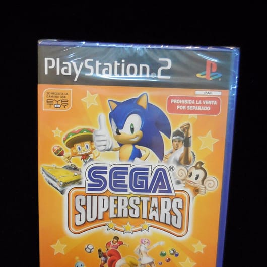 Sega Superstars  play2  pal nuevo,precintado(necesita camara no incluida)(28)